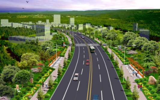 建筑设计院:道路景观设计的主要原则